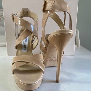 Jimmy Choo Nude Sandals